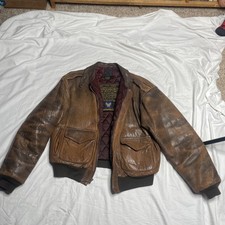 Vintage avirex leather d'occasion  Expédié en Belgium