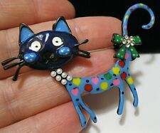 Quirky enamel cat for sale  WESTON-SUPER-MARE