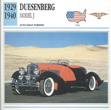 Duesenberg model 1929 usato  Teramo