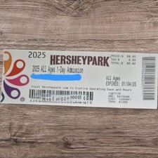 Hersheypark ages ticket for sale  Fayetteville