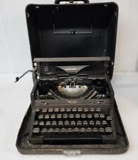 Máquina de escribir portátil Royal Arrow 1947 de colección con estuche faltan perillas giratorias, usado segunda mano  Embacar hacia Argentina