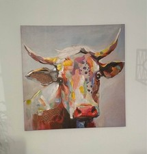 Abstract colorful cow for sale  Franklin