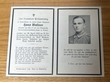 Sterbebild wk2 andorf gebraucht kaufen  Bocholt