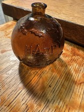 De colección 1982 Ámbar Ancla Hocking Target Ball o Adorno Felices Fiestas segunda mano  Embacar hacia Mexico