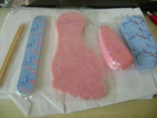 Manicure Pedicure set 5 part with zip carry case na sprzedaż  PL
