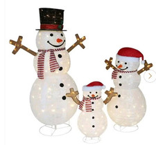 Snowmen family outdoor for sale  Gouldsboro