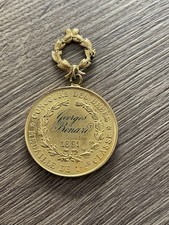 Ancienne médaille bronze d'occasion  Gouvieux