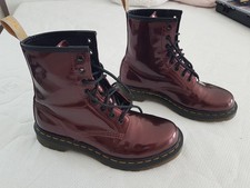Doc martens burgunder gebraucht kaufen  Mettenheim