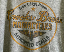 Camiseta LUCKY BRAND CROOKS BROS. MOTOCICLETAS TAMANHO XL comprar usado  Enviando para Brazil