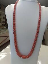Collana antica corallo usato  Roma