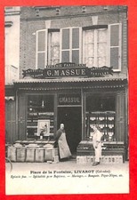 Livarot cpa épicerie d'occasion  Ouzouer-sur-Loire