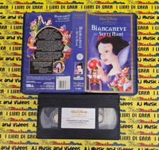 Vhs film biancaneve usato  Vigarano Mainarda