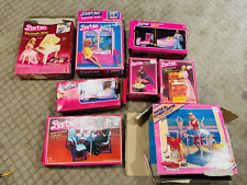 Old Vtg Barbie Doll LOT Dream Furniture Kitchen Bathroom Tub With Original Box comprar usado  Enviando para Brazil