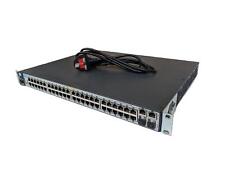 Switch HP 2620-48 J9627A 48 Portas PoE+ Fast Ethernet L3 + Montagem em Rack e Cabo PSU, usado comprar usado  Enviando para Brazil