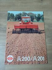 Brochure tracteur semoir d'occasion  Lys-lez-Lannoy