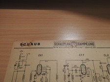 Schaltbild schaub röhrenradio gebraucht kaufen  Höchstädt a.d.Donau