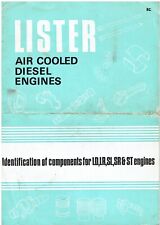 Lister air cooled for sale  ALFRETON