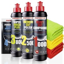 Zestaw do polerowania pasta szlifierska lakier samochodowy połysk polerowanie menzerna 1000 2500 3800 250ml na sprzedaż  Wysyłka do Poland