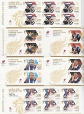 FOLHAS EM MINIATURA DOS JOGOS OLÍMPICOS E PARALÍMPICOS GB 2012 comprar usado  Enviando para Brazil