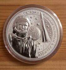 Silbermedaille 1oz yuri gebraucht kaufen  Kiefersfelden