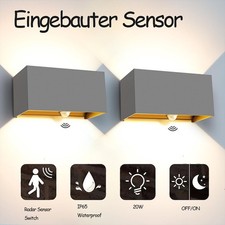 Led außenleuchte bewegungsmel gebraucht kaufen  Wuppertal