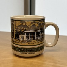 Caneca de café vintage THE HERMITAGE Home of Andrew Jackson xícara de chá Nashville TN, usado comprar usado  Enviando para Brazil