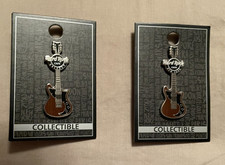 Broche de guitarra retrô Hard Rock Cafe Core Woodgrain Orlando ou Nova York. Você escolhe, usado comprar usado  Enviando para Brazil