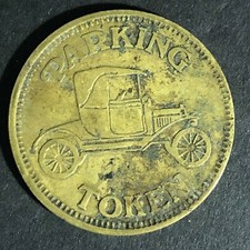 Parking token 1910 for sale  Norwalk