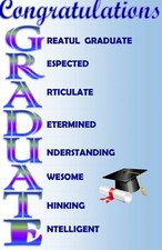 Graduation card graduate for sale  Uniondale