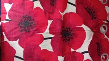 Blackout curtains red for sale  DAGENHAM
