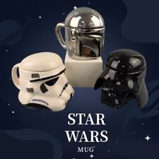 Usado, Caneca Cosplay Star Wars Darth Vader Stormtrooper Cerâmica Chá Xícara de Café Presentes de Natal comprar usado  Enviando para Brazil