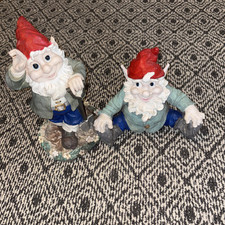 Usado, 2 gnomos de jardim vintage comprar usado  Enviando para Brazil