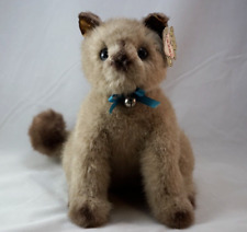 Juguete de peluche vintage de los 80 1986 Gund Siam gato gatito siamés 11" con etiqueta  segunda mano  Embacar hacia Argentina