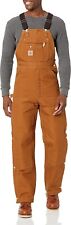 Macacão Carhartt masculino acolchoado forrado com zíper na coxa marrom $220 44x32 II066 NOVO SEM ETIQUETAS comprar usado  Enviando para Brazil