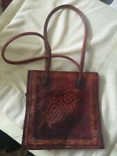 Borsa cuoio incisa usato  Floridia