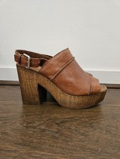Topshop tan wooden for sale  LIVERPOOL