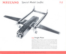 Meccano model plan for sale  WORCESTER