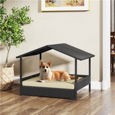 Wicker dog house for sale  UK