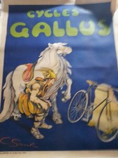 Affiche cycles gallus d'occasion  Toulouse-