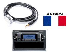 Cable adaptateur auxiliaire usato  Spedire a Italy