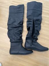 Verkneestiefel 40 flach gebraucht kaufen  Mönchengladbach