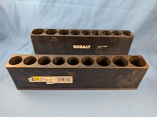 Kobalt | Organizador de soquete profundo de unidade magnética | 1/2 pol. | 804150 | Pacote com 2, usado comprar usado  Enviando para Brazil
