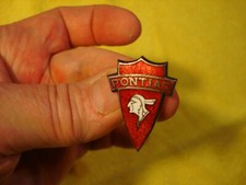 RARO 1931 Pontiac Indian Head emblema de painel esmalte vermelho!!!! SUPER LEGAL!! comprar usado  Enviando para Brazil