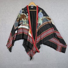 Xale feminino Adrift tamanho único capa poncho acolchoado boho jaqueta hippie  comprar usado Xale feminino Adrift tamanho único capa poncho acolchoado boho jaqueta hippie  comprar usado  Enviando para Brazil