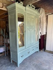 Antique edwardian wardrobe for sale  DERBY