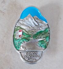 Distintivo de cabeça vintage bicicleta bicicletas Grossglockner Áustria tubo bicicleta antiga metal comprar usado  Enviando para Brazil