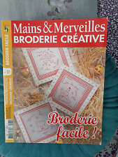 Mains merveilles broderie d'occasion  France