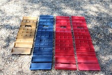 Antigo ROLYKIT Organizador Vermelho Estojo de Enrolar Caixa de Ferramentas Brinquedos Artesanato Armazenamento comprar usado  Enviando para Brazil