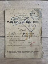 Coal card 1920 d'occasion  Expédié en Belgium