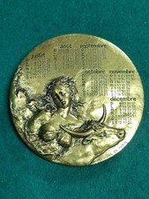 Medaille table bronze d'occasion  Fabrègues
